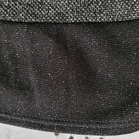 SOLD NOVELTY Y/D TWO TONE A-LINE SKIRT - Picture 5 of 6